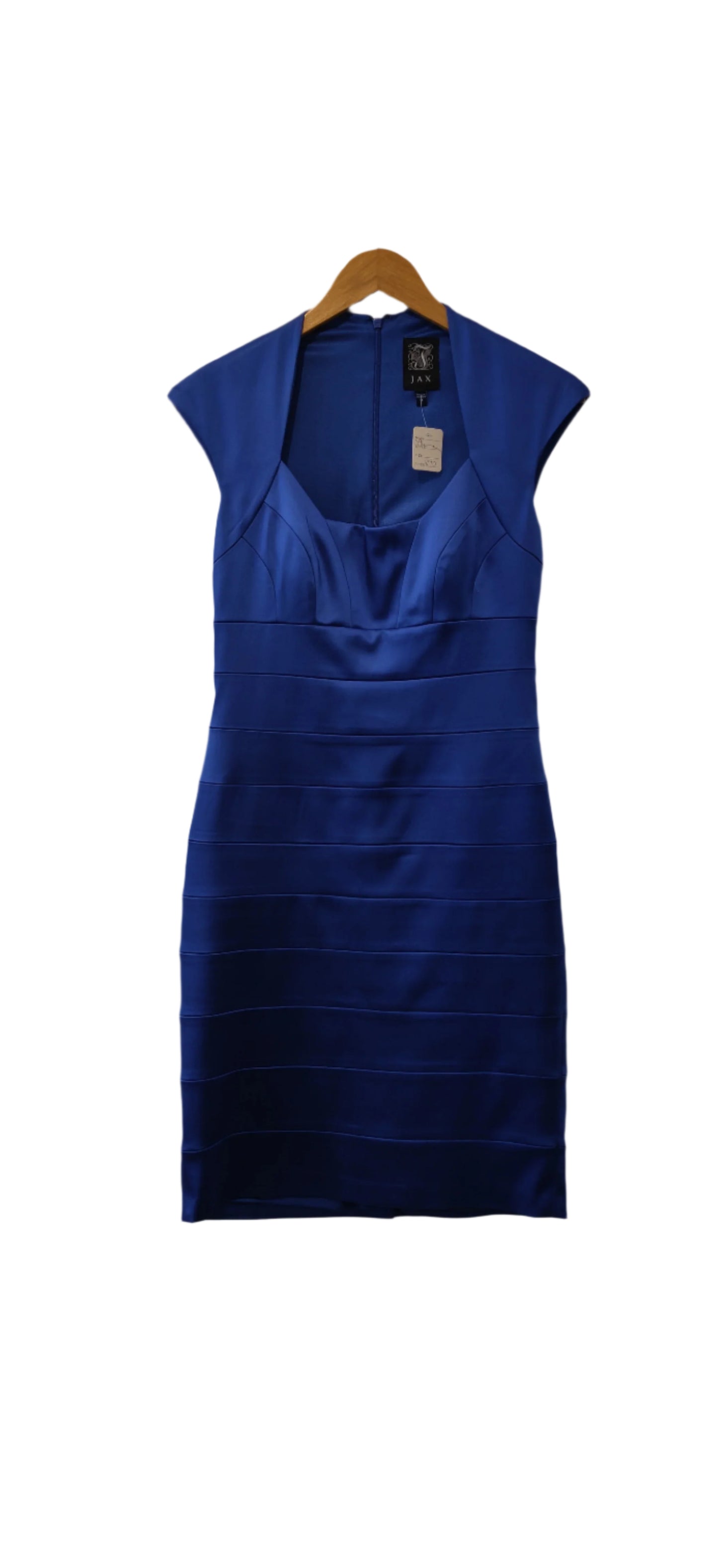 Jax Royal Blue Cocktail Sheath Bodycon Dress