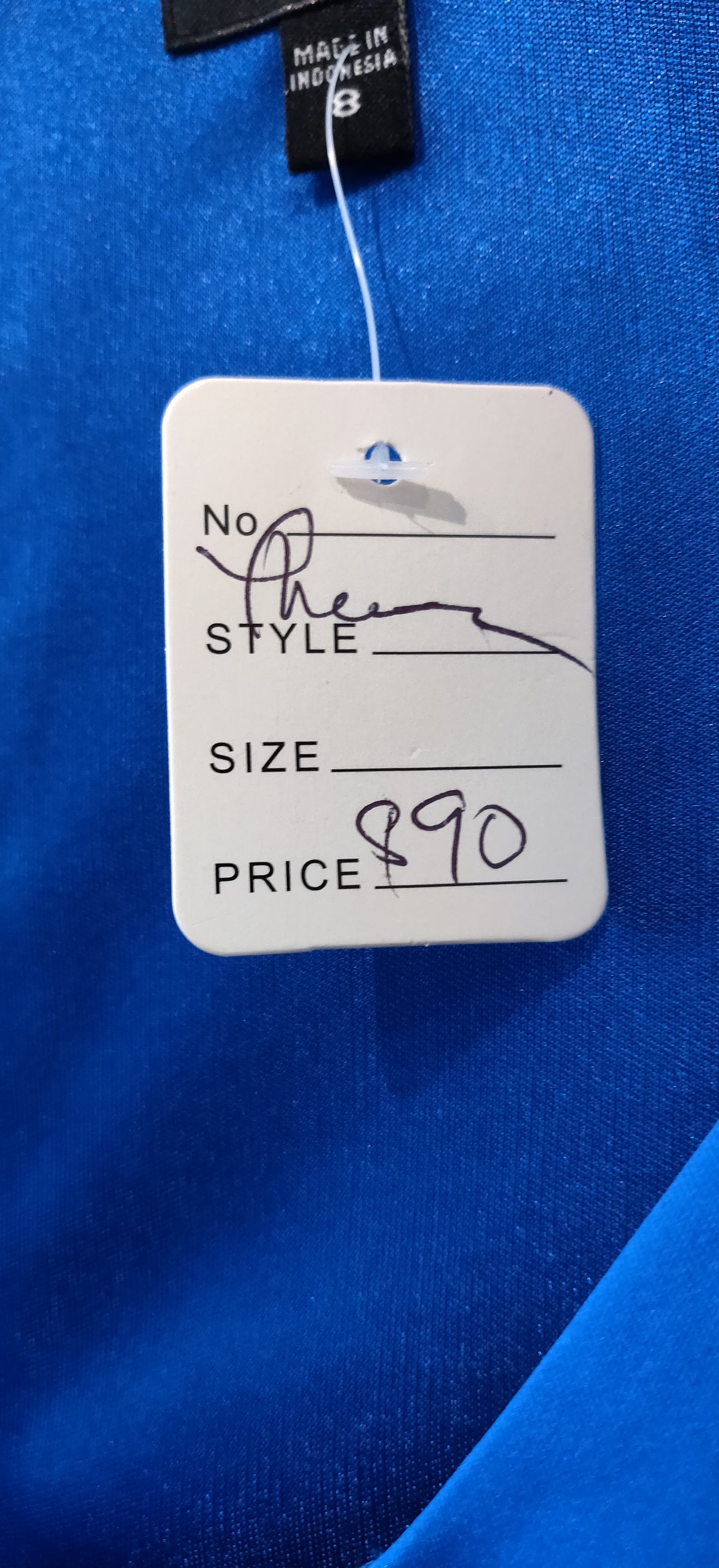 Jax Royal Blue Cocktail Sheath Bodycon Dress