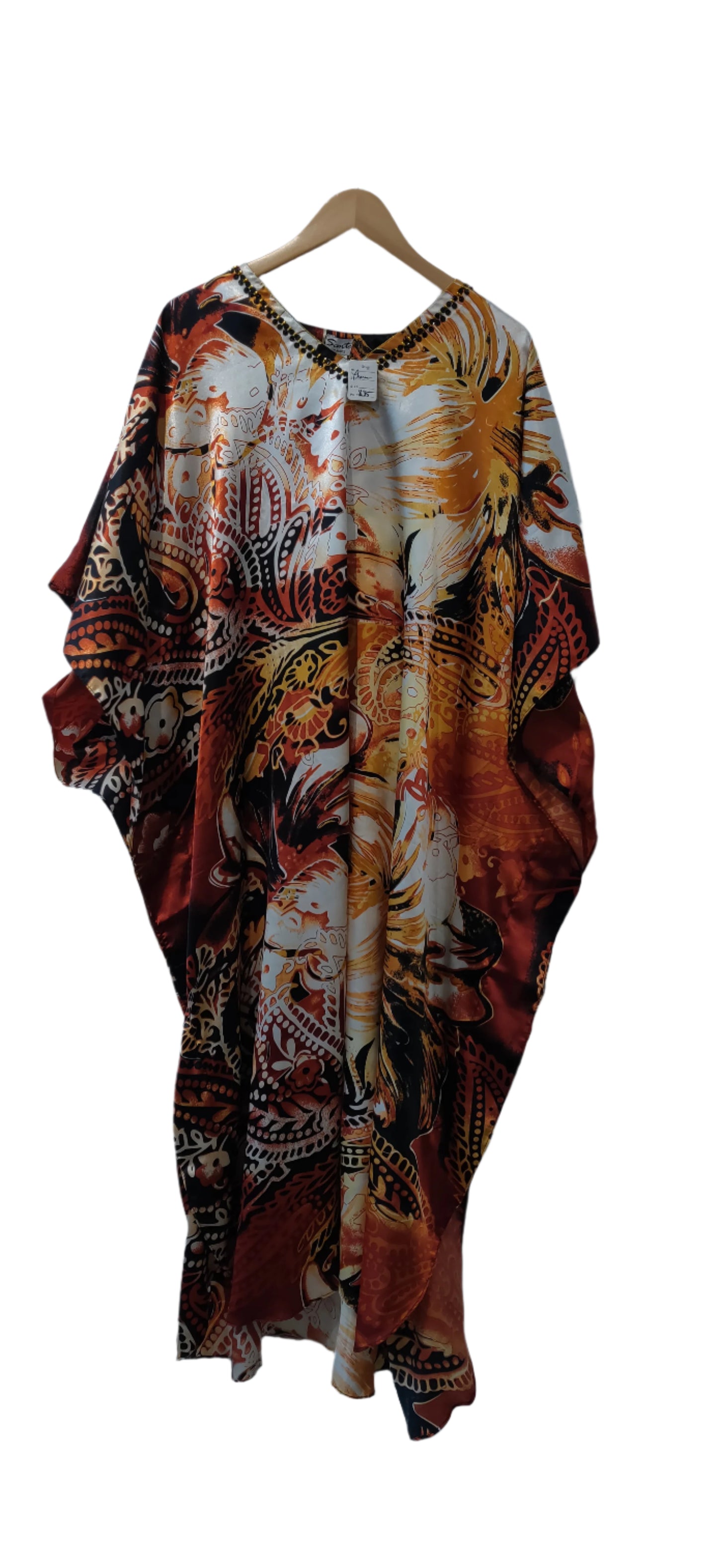 Sante Classics Sunset Orange Caftan
