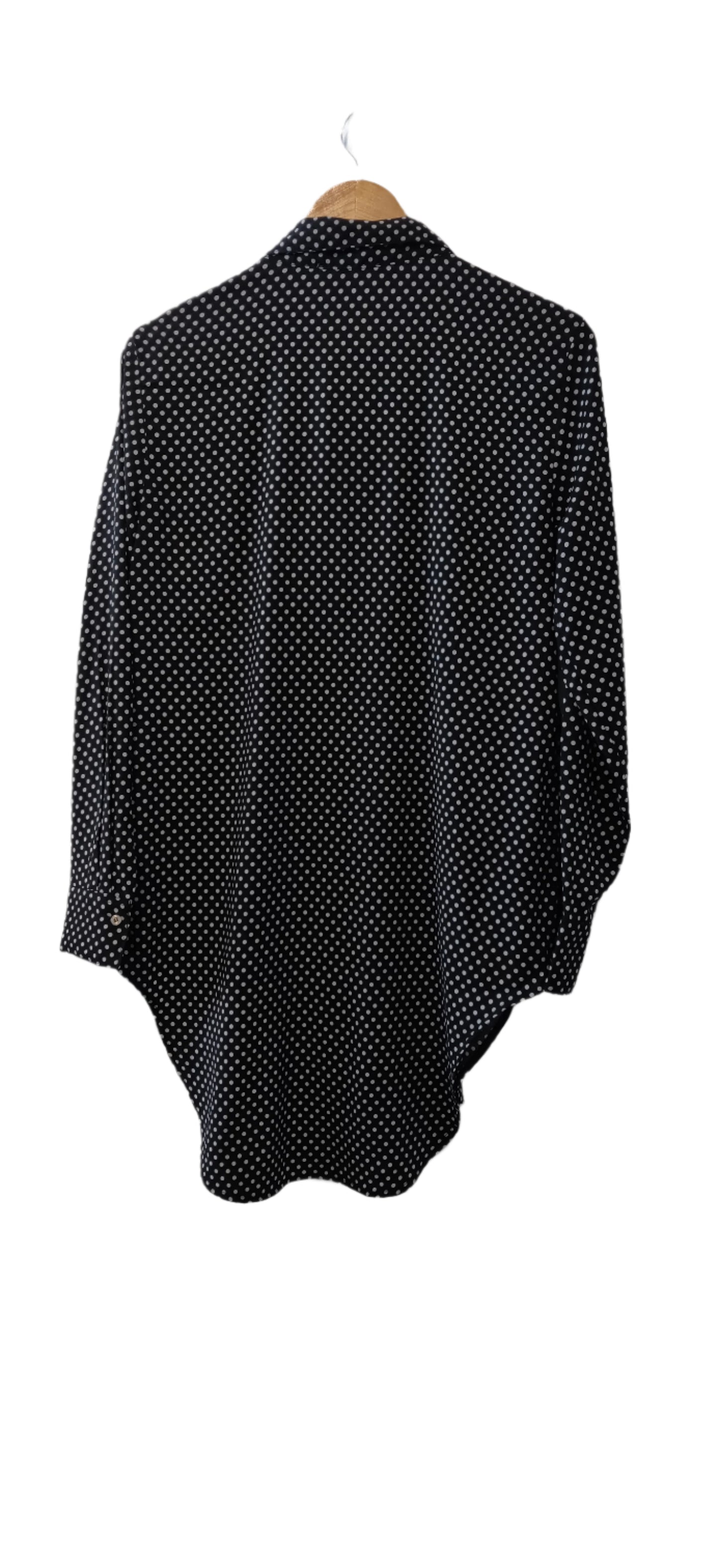Philosophy Republic Button Up Polka Dot Blouse