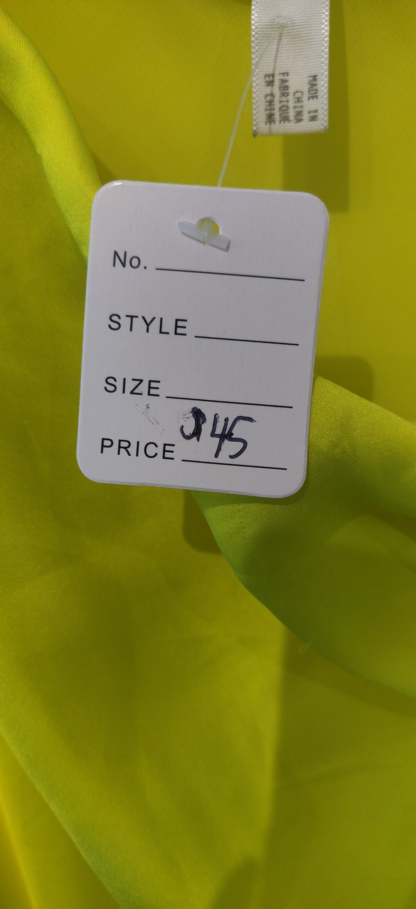Bright Neon Green Skirt