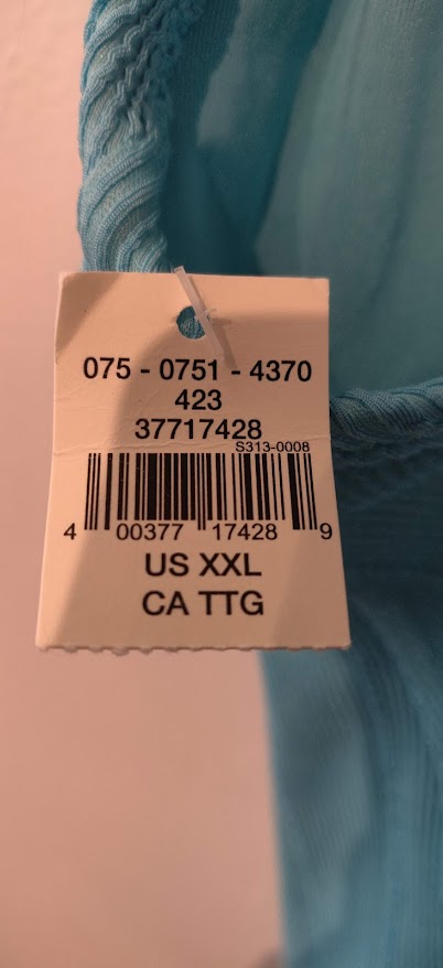 Aerie Crinkle Brilliant Blue Cross Back One Piece Swimsuit