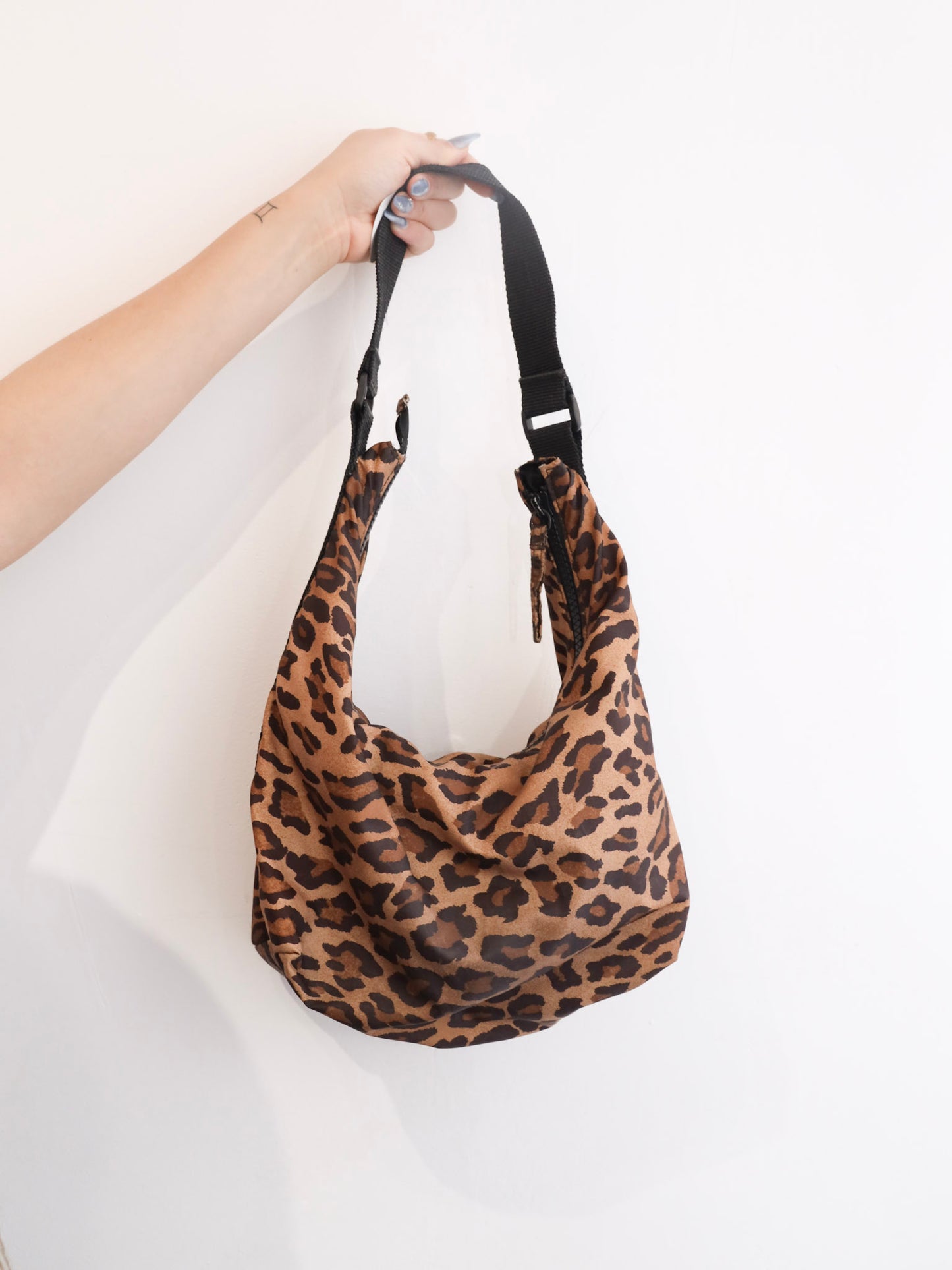 Lauren By Ralph Lauren Leopard Print Shoulder Bag