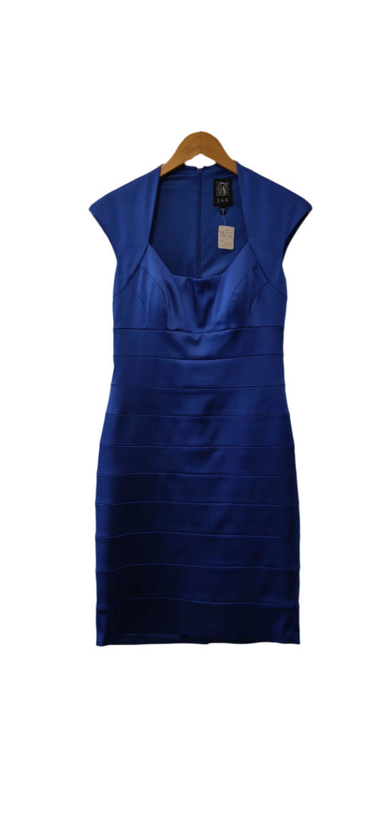 Jax Royal Blue Cocktail Sheath Bodycon Dress