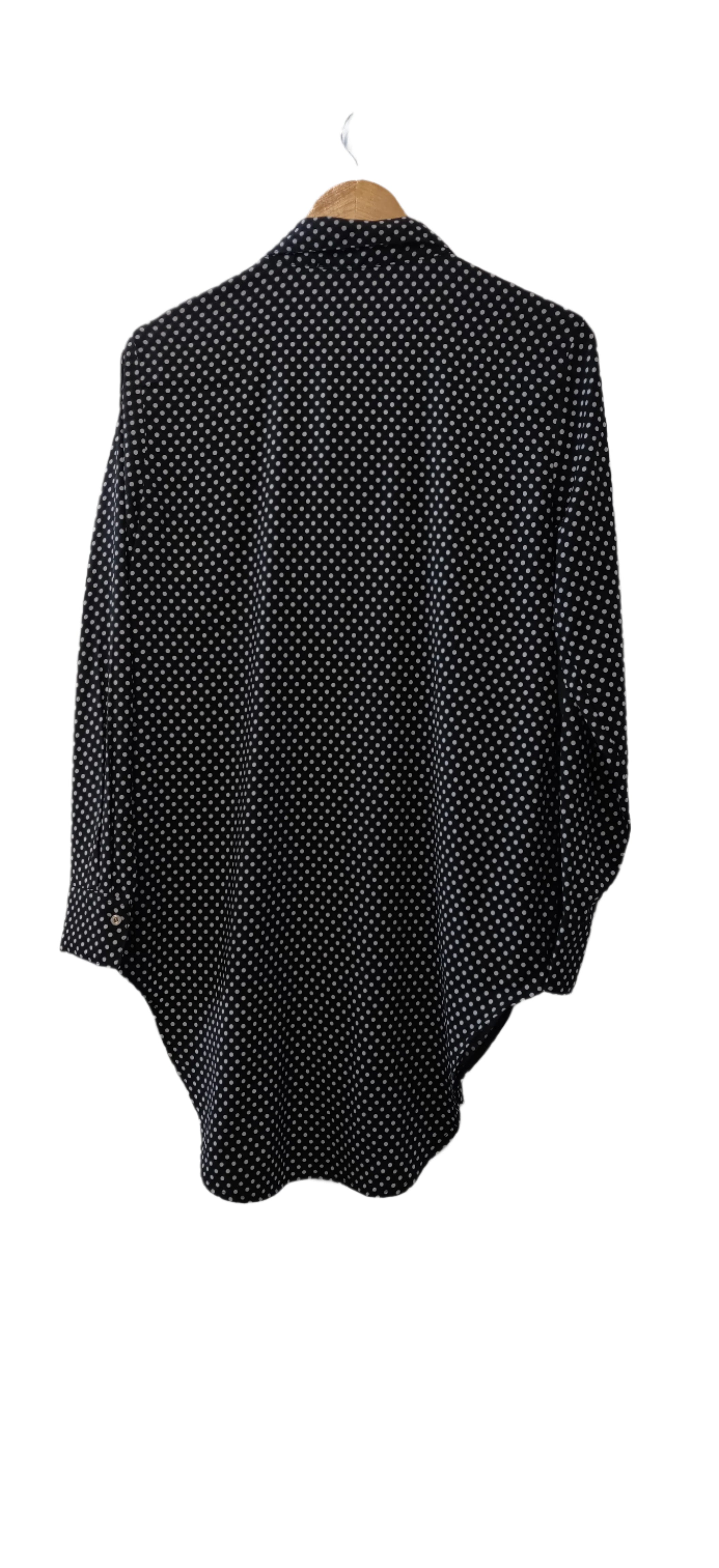 Philosophy Republic Button Up Polka Dot Blouse