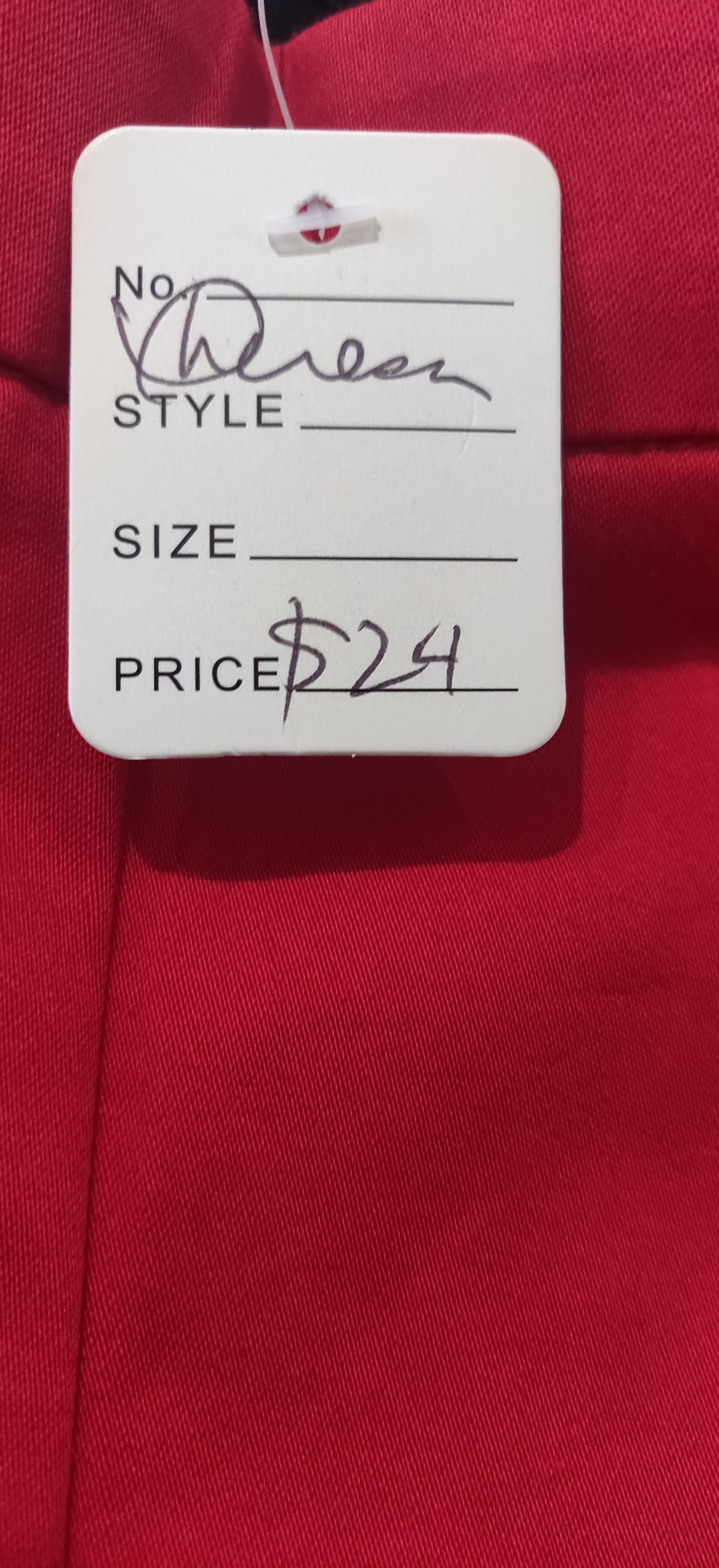 Level Eight Red Formal Slacks