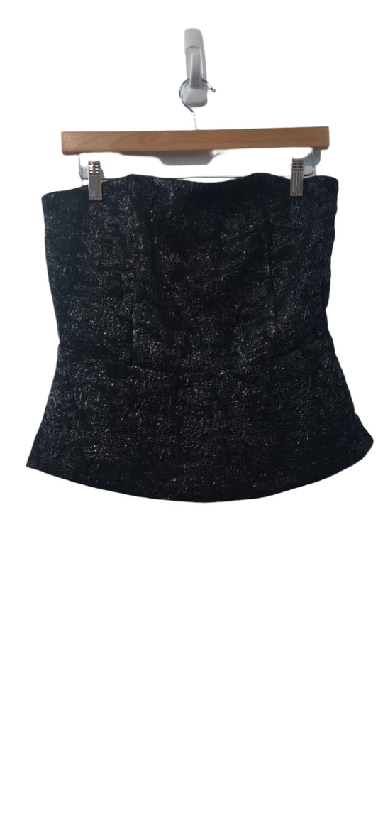 H&M Peplum Top Bandeau Style
