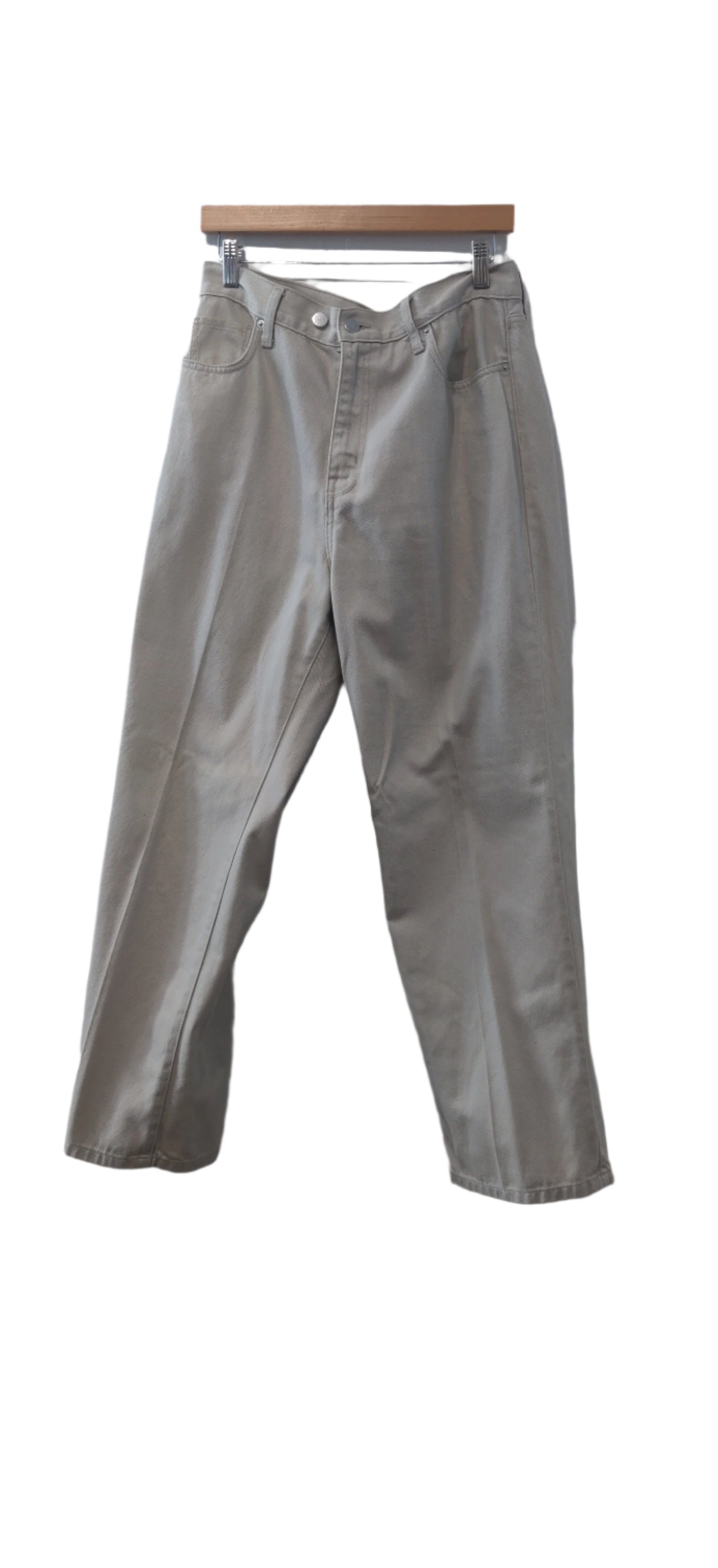 Beige Denim Jeans