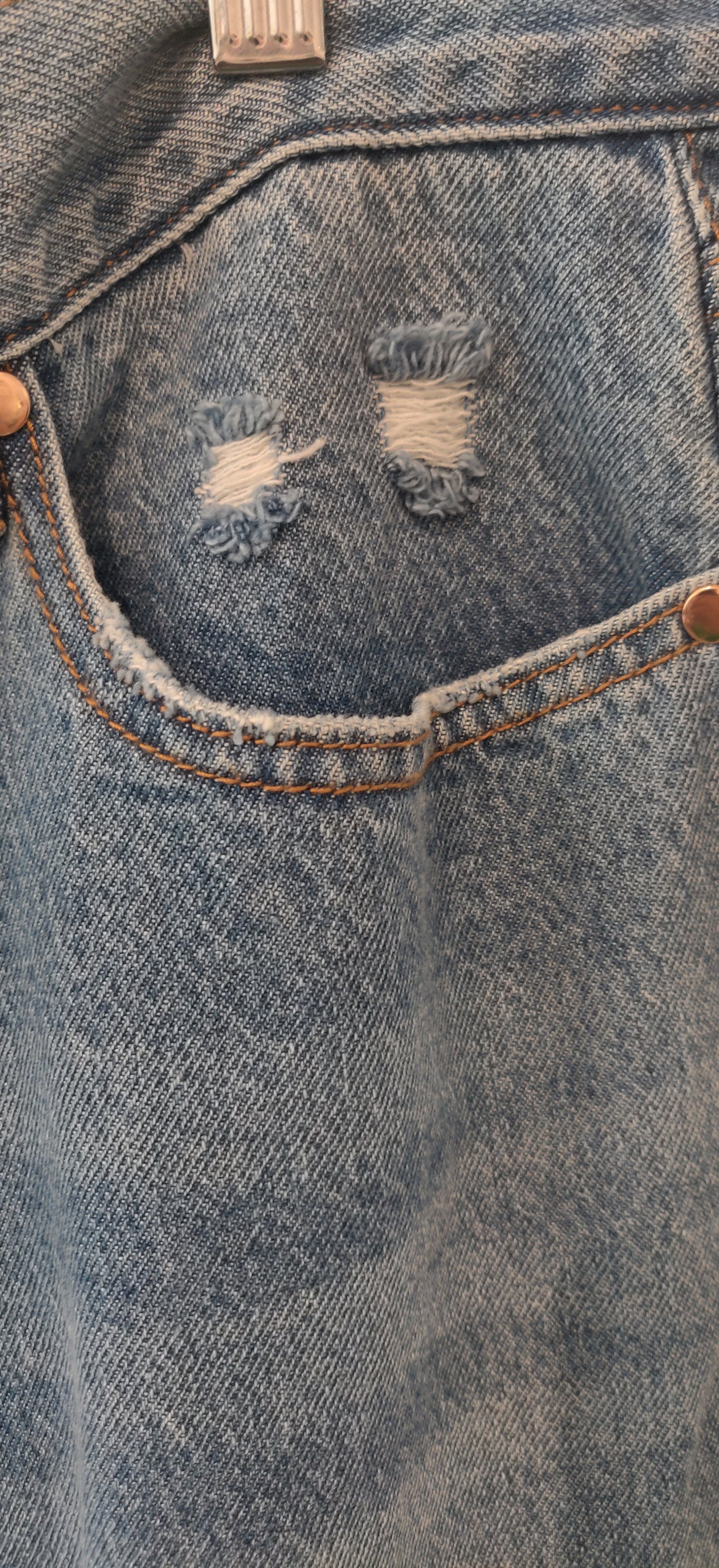 Ashley Mason Denim Ripped Jeans