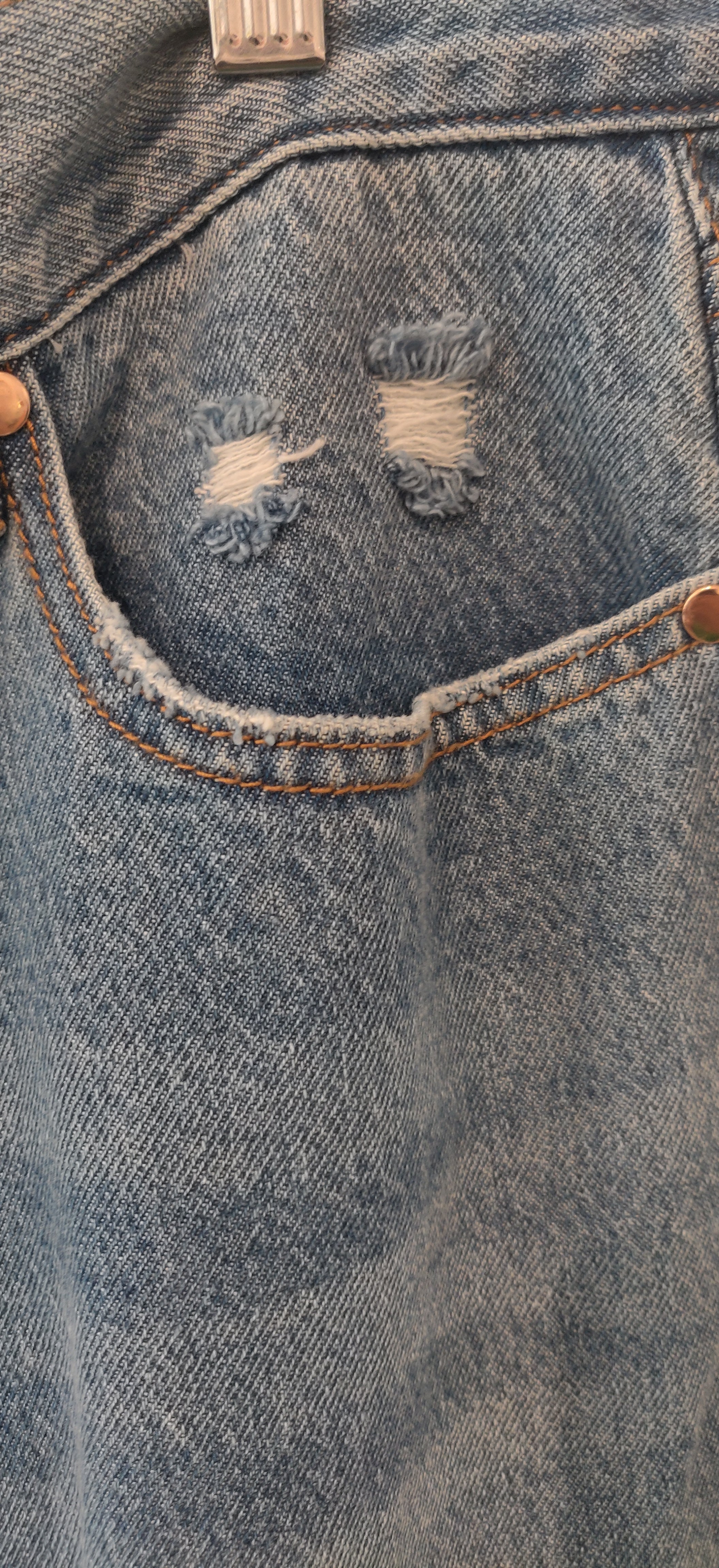 Ashley Mason Denim Ripped Jeans