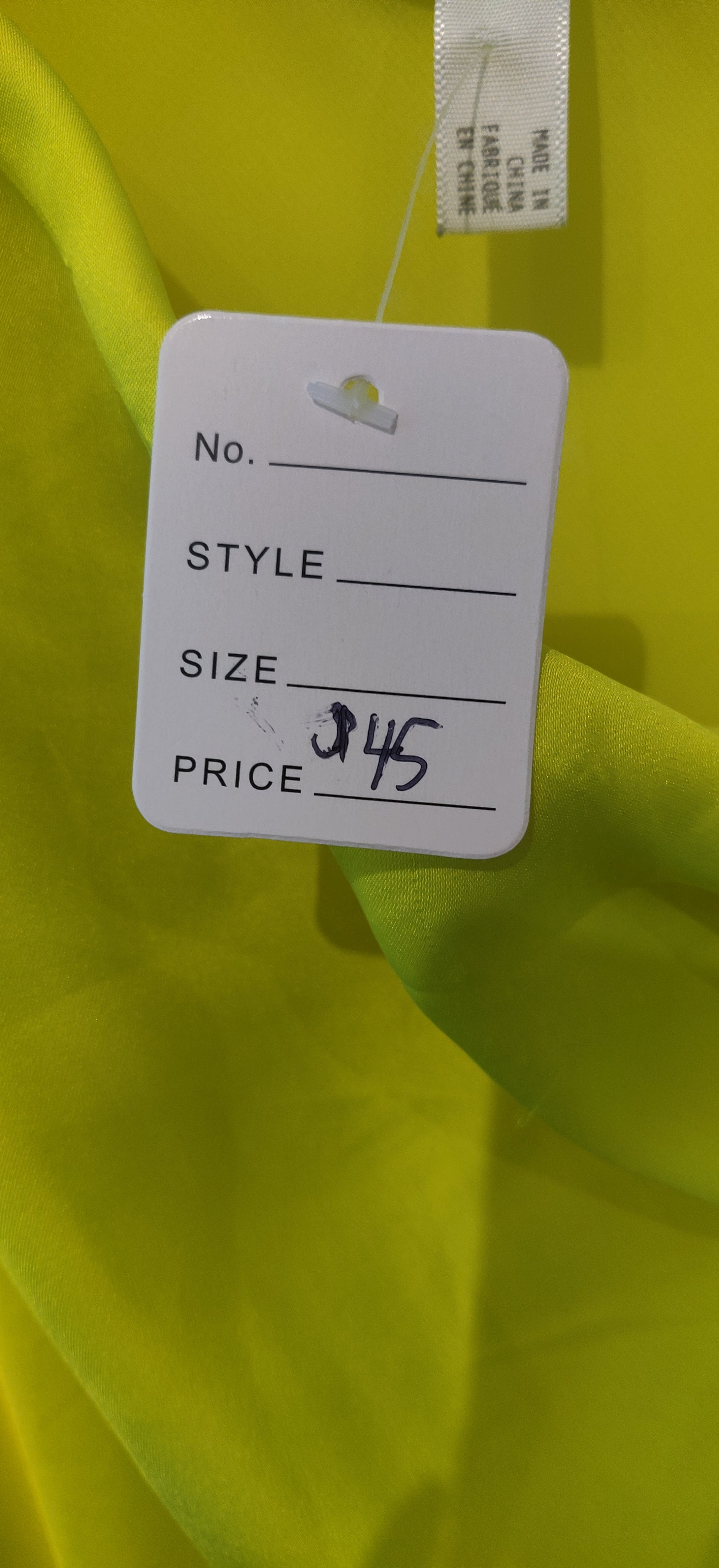 Bright Neon Green Skirt