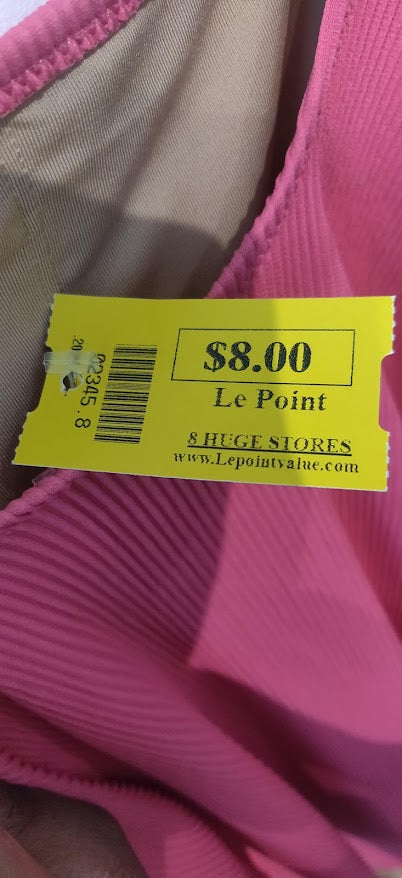 OLD NAVY Pink One Piece Textured Swimsuit