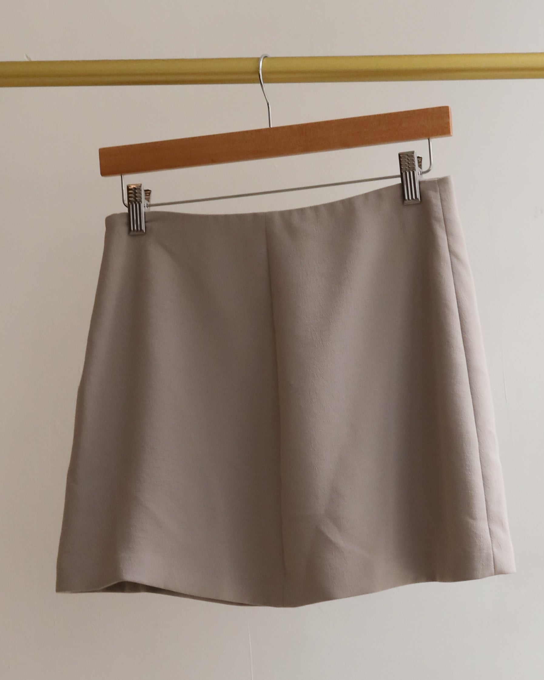 Gray Micro Mini Skirt - Size 4